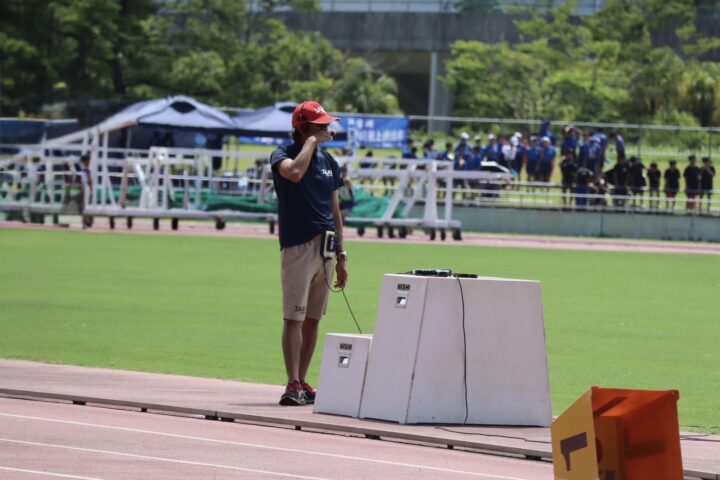宮崎県中体連中学生陸上クラブ全国大会九州大会に向けて1日目の画像
