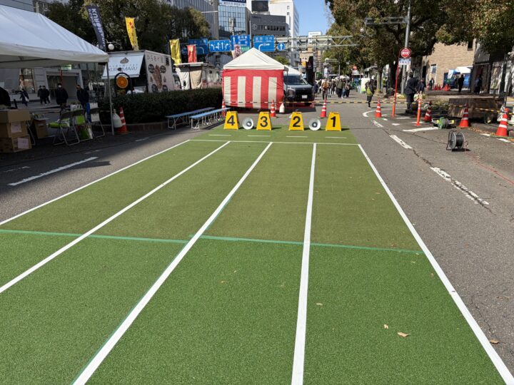 街中がトラックに！『まつり宮崎ストリートダッシュ王決定戦』の画像